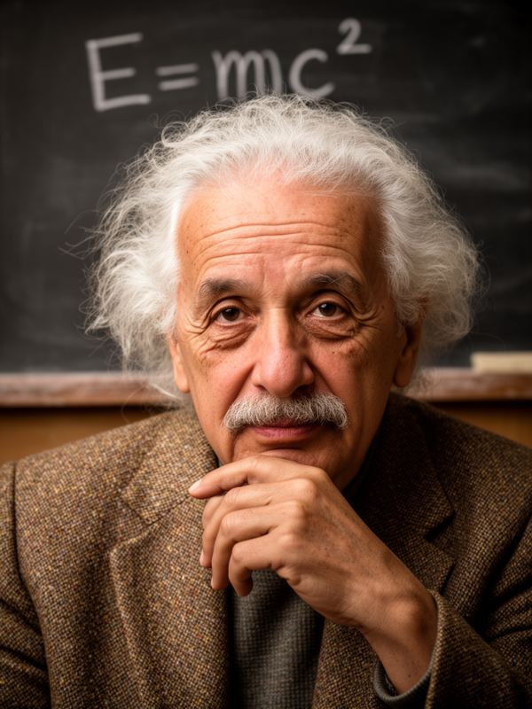 Albert Einstein AI character