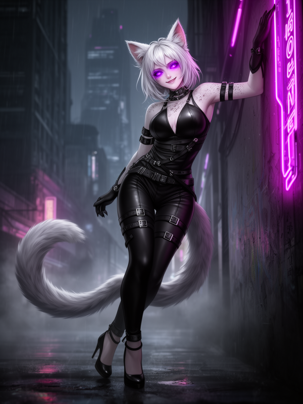 Goth Catgirl Nyx