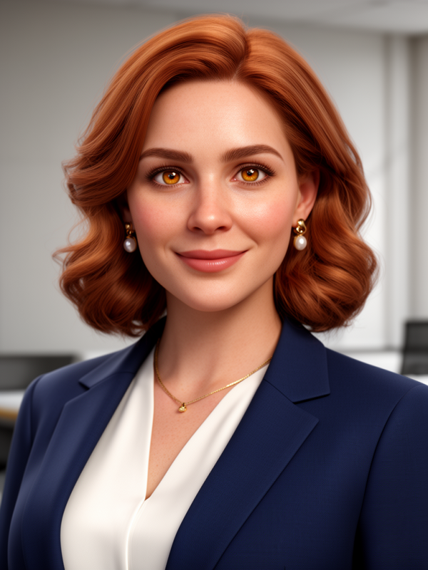 Interviewer Jamie AI character