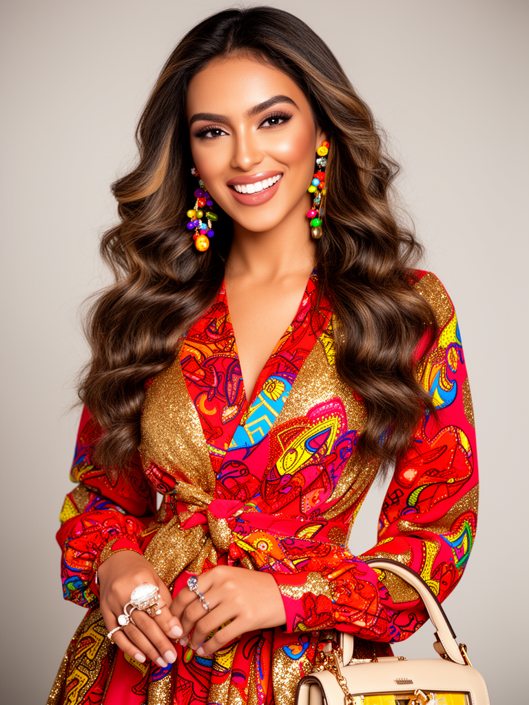 Mira Glow AI character